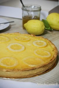 Tarte citron menton