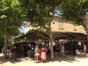 café de la place st Paul de vence