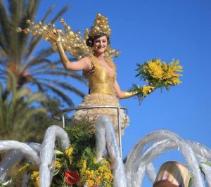 Nice carnaval, Bataille de fleurs