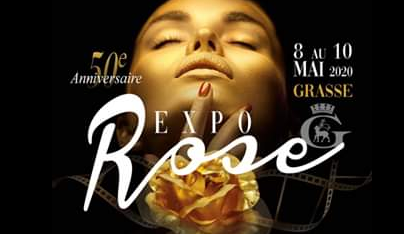 expo rose mois de mai, Grasse 2020