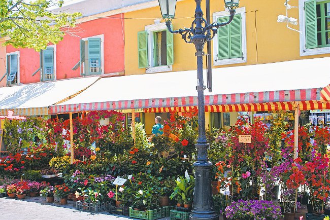 Marché aux fleurs Nice, visite guidée